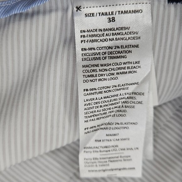 NEW Penguin by Munsingwear Shorts Men's 38 Navy Blue Slim Fit NWT 8" Inseam - Picture 12 of 13